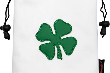 Golf Valuables Pouch,Golf Pouch Bag with Drawstrings Golf Tee Bag Pouch Leather Golf Tee Pouch Golf Ball Bag for Men Women