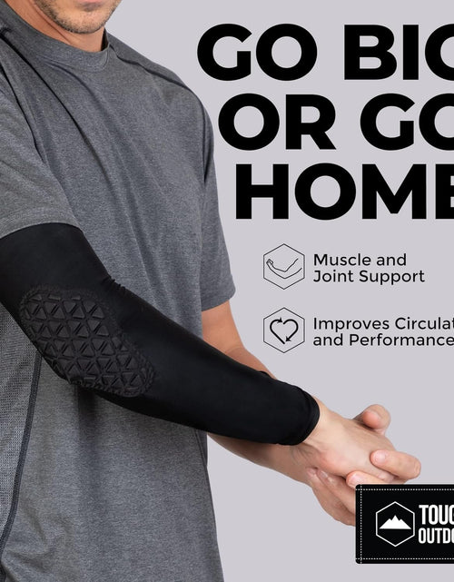 Load image into Gallery viewer, Sports Compression Arm Sleeves - Athletic &amp; Shooting Sleeve for Youth, Kids, Men &amp; Women - Football, Basketball &amp; Baseball
