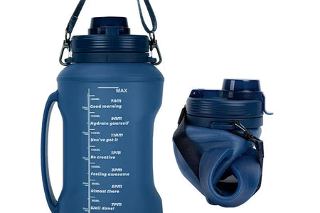 HydraFlex™ 2L Foldable Silicone Water Bottle – Ultimate Sports & Outdoor Hydration