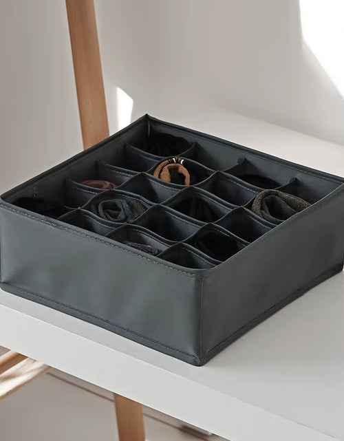Load image into Gallery viewer, Organizer for Underwear Socks Bra Pants Scarf Tie Storage Box Jeans Clothing Organization Dividers for Drawers Clothes Organizer
