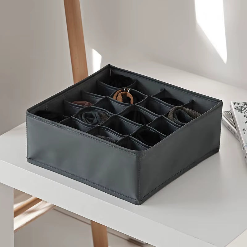 Organizer for Underwear Socks Bra Pants Scarf Tie Storage Box Jeans Clothing Organization Dividers for Drawers Clothes Organizer
