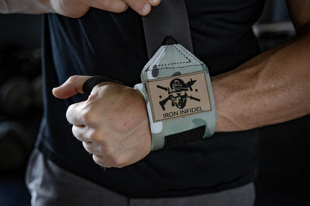 Weightlifting Wrist Wraps - 24" Extra Stiff Heavy Duty, Wrist Support for Gym Workouts, Crossfit, Weights, Powerlifting, Fitness, Exercise, Olympic Lifts, Bench Press