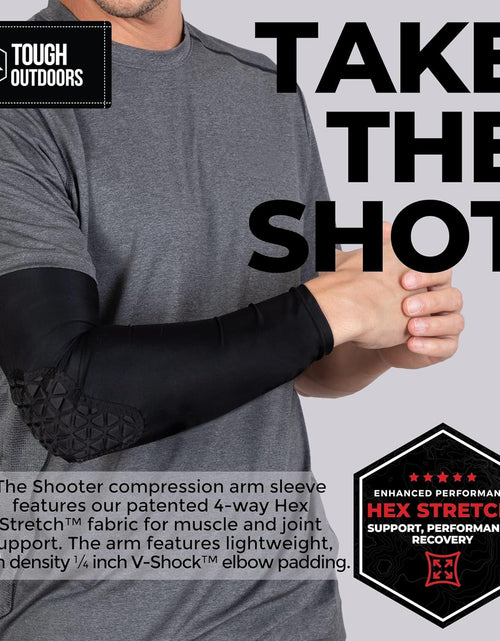 Load image into Gallery viewer, Sports Compression Arm Sleeves - Athletic &amp; Shooting Sleeve for Youth, Kids, Men &amp; Women - Football, Basketball &amp; Baseball
