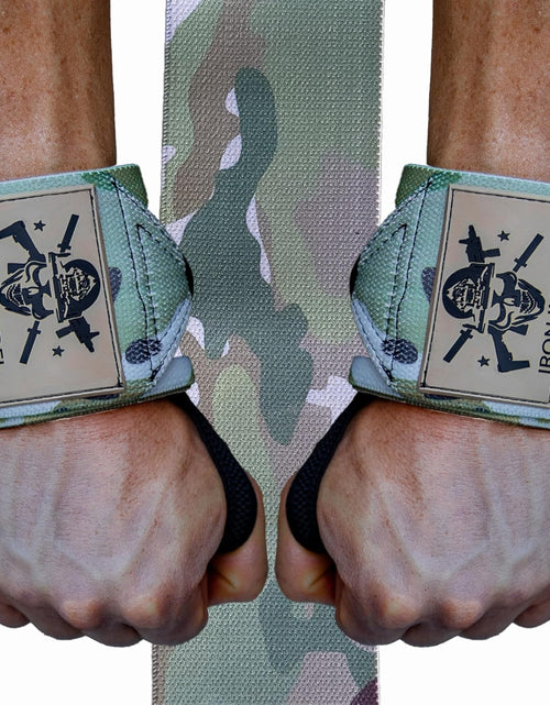 Load image into Gallery viewer, Weightlifting Wrist Wraps - 24" Extra Stiff Heavy Duty, Wrist Support for Gym Workouts, Crossfit, Weights, Powerlifting, Fitness, Exercise, Olympic Lifts, Bench Press
